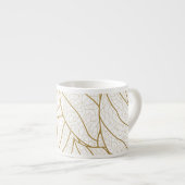 fantasiepatroon espresso kop (Voorkant rechts)
