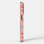 fantasiepatroon met aardbeien op roze Case-Mate iPhone case (Achterkant / Rechts)