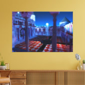 Fantasieprogramma's: Courtyard van het Palace Canv Canvas Afdruk (Insitu (Woonkamer))