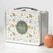 Fantasiere Dieren van het Bos Metalen Lunchbox (In situ)