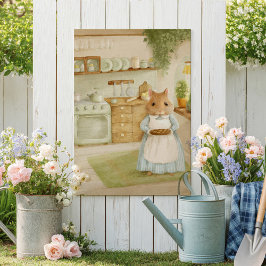 Fantasierijke hamster Verhalenboek kinderposter Poster