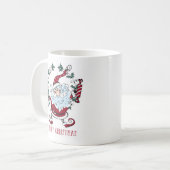 Fantasierijke Kerstman  Koffiemok (Voorkant links)