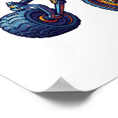 Fantasierijke Space Rover Poster (Hoek)