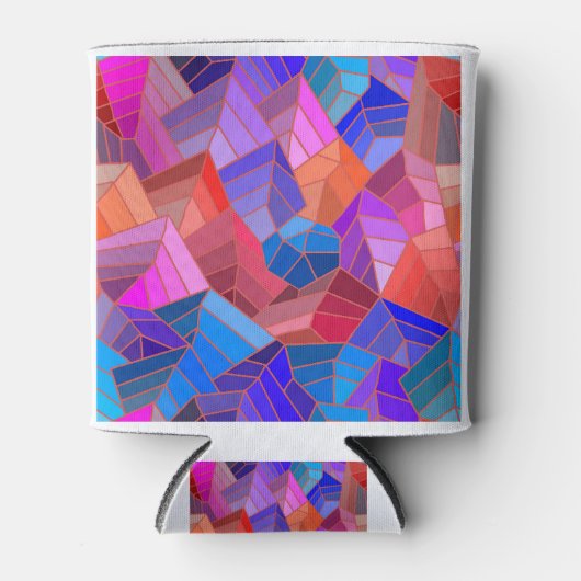 Fantasiest Mountains Uitzicht vanuit de lucht Blikjeskoeler (Voorkant)