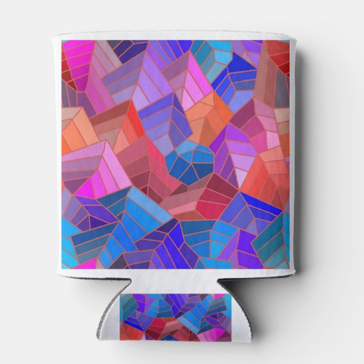 Fantasiest Mountains Uitzicht vanuit de lucht Blikjeskoeler (Achterkant)