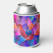 Fantasiest Mountains Uitzicht vanuit de lucht Blikjeskoeler (Blikje Achterkant)