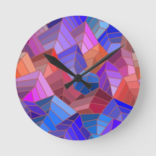 Fantasiest Mountains Uitzicht vanuit de lucht Ronde Klok (Voorkant)