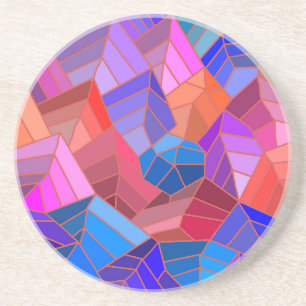 Fantasiest Mountains Uitzicht vanuit de lucht Zandsteen Onderzetter