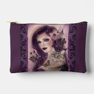 Fantasiest vrouwen met kat door Renee Lavoie Etui