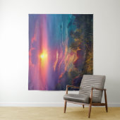Fantasiest zonsondergang wandkleed (In situ)