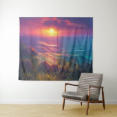 Fantasiest zonsondergang wandkleed (In Situ (horizontaal))