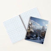 Fantasiestad in de Winter Notitieboek (Binnen)
