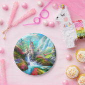 Fantasiestad Papieren Bordje (Feest)