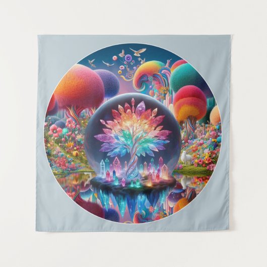 Fantasiestafereel Wandkleed (Voorkant)