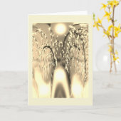 Fantasiestboom Kaart (Gele Bloem)