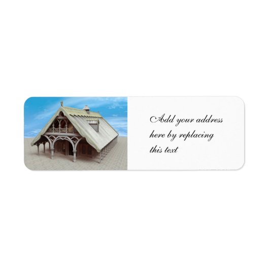 Fantasiestempel Etiket (Voorkant)