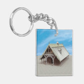 Fantasiestempel Sleutelhanger (Voorkant Links)