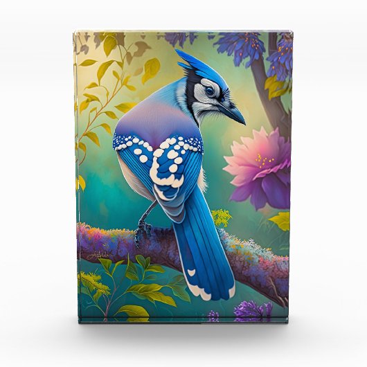 Fantasiesterren Blauwgaai Fotoblokken (Voorkant)