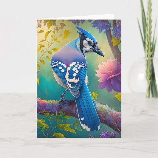 Fantasiesterren Blauwgaai Kaart (Voorkant)