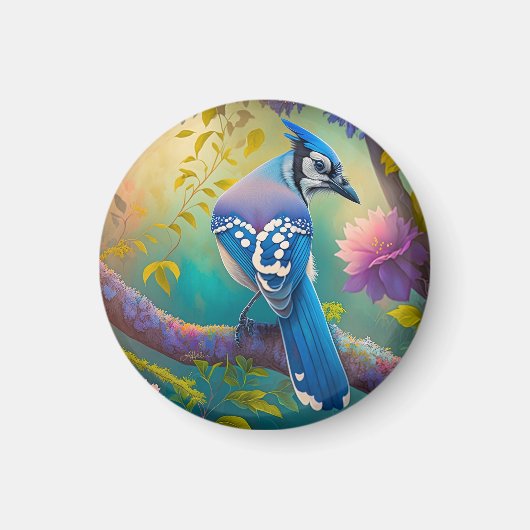 Fantasiesterren Blauwgaai Magneet (Voorkant)
