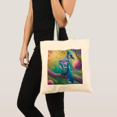 Fantasiesterren Blauwgaai Tote Bag (Voorkant (product))