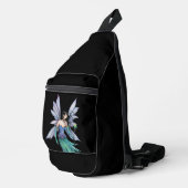 Fantasiesterrenhemel Elf met Staf Sling Bag (Rechterhoek)