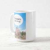 Fantasiestrijdinosaurussen Koffiemok (Voorkant links)
