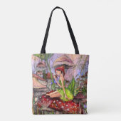 Fantasiestruiktassen Tote Bag (Achterkant)