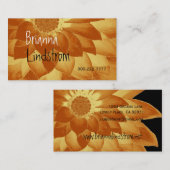 FANTASIESVOLUME Goud metaal Visitekaartje (Voorkant / Achterkant)