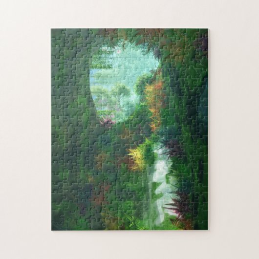 Fantasieten: Dame van de marmer Puzzle Legpuzzel (Verticaal)