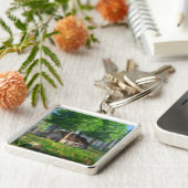 Fantasieten: De Sleutelhanger Forest Cottage (Zijkant)