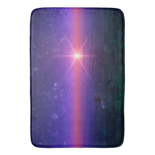 Fantasieten: op het Zee Bathmat Badmat (Voorkant Verticaal)