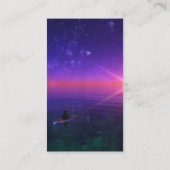 Fantasieten: op het Zee Bladwijzer Visitekaartje (Achterkant)