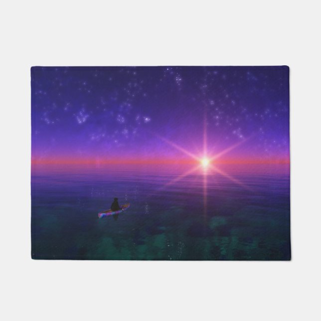 Fantasieten: op het Zee Doormat Deurmat (Voorkant)