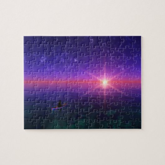 Fantasieten: op het Zee Legpuzzel (Horizontaal)