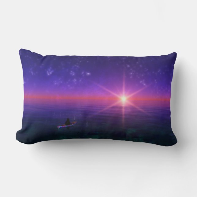 Fantasieten: op het Zee Pillow Kussen (Voorkant)