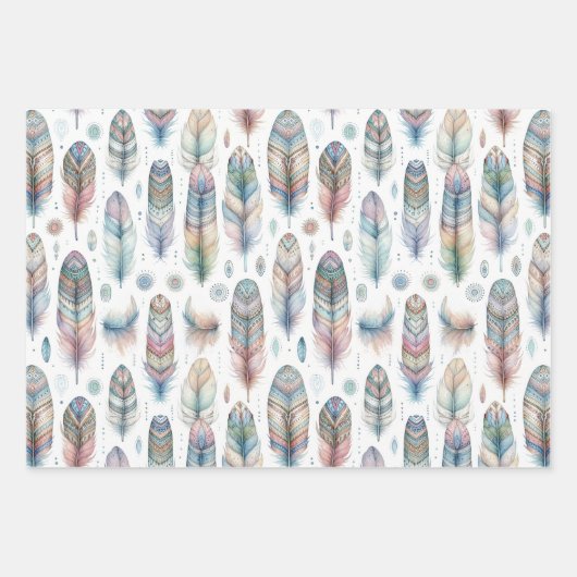 Fantasieveer Inpakpapier Vel (Voorkant)