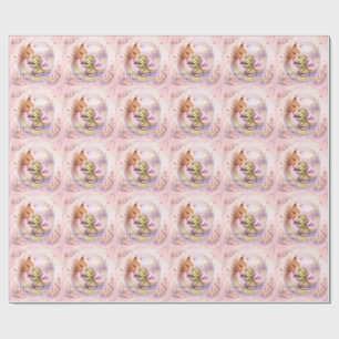 Fantasievol Dieren Cadeaupapier