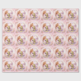 Fantasievol Dieren Cadeaupapier