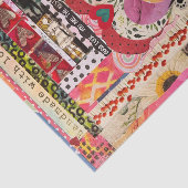 Fantasievol Hart Papier Kunst Tissuepapier (Detail)