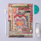 Fantasievol Hart Papier Kunst Tissuepapier (Craft)