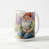 fantasievolle bos kabouter koffiemok (Voorkant rechts)