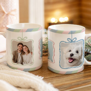 Fantasievolle cadeauverpakking foto koffiemok
