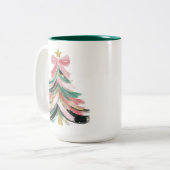 Fantasievolle Feestdagen Tweekleurige Koffiemok (Voorkant links)