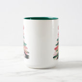 Fantasievolle Feestdagen Tweekleurige Koffiemok (Center)