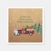 Fantasievolle kabouters op het Kerstfeest van de R Servet (Voorkant)