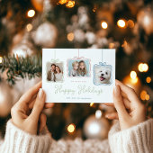 Fantasievolle pastelcadeaudoos foto feestdagenkaart