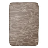 Fantasievolle Rustieke Houtnerf Boswoud Badmat (Voorkant Verticaal)