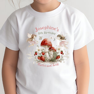 fantasievolle tuin fladderende en draaiende fee ve t-shirt