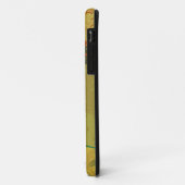 fantasievolle turquoise vogel en moderne bloem vec Case-Mate iPhone case (Achterkant/links)